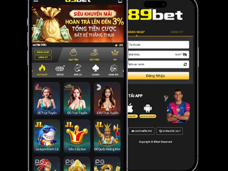 Giao diện đăng nhập 8k Bet