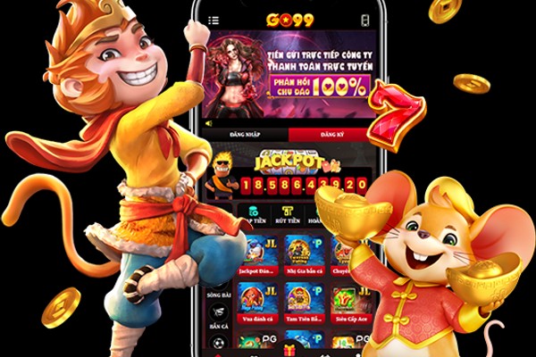 Biểu tượng jackpot lớn với tiền vàng